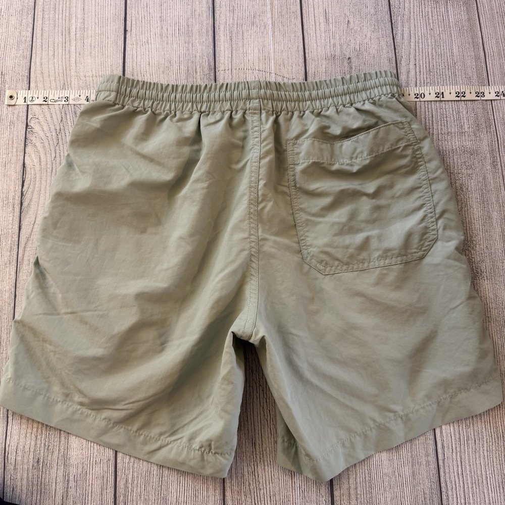 Madewell Womens Pull On Shorts Small Green Drawstring Casual Lightweight Beach - Picture 5 of 6